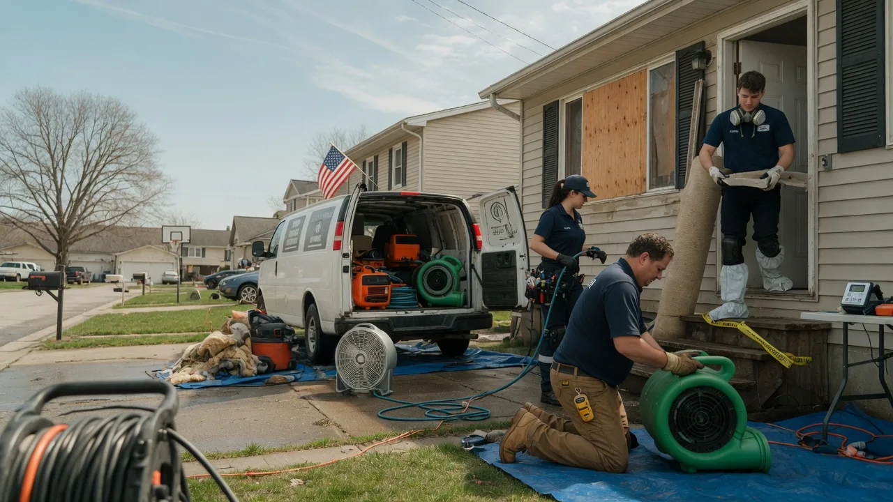 Water Damage Restoration in Neche, ND near me